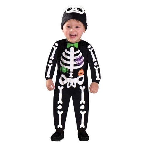 Mini Bones Skeleton Costume - Age 12 to 24 Months