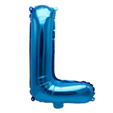 Mini Blue Foil Balloon - Letter