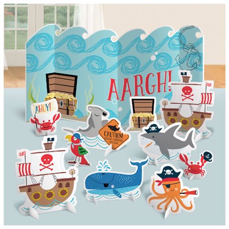 Ahoy Birthday Table Decoration Kits