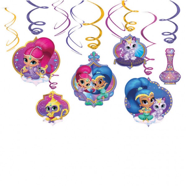 SHIMMER & SHINE SWIRL DECORATION