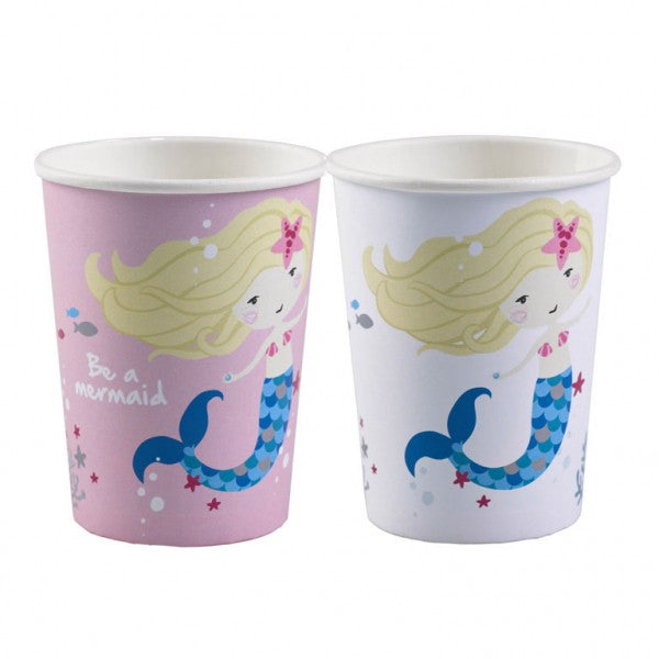 8CUPS BE A MERMAID 250ML ASSOR