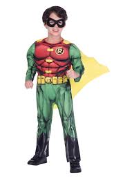 CHILD COSTUME ROBIN CLASSIC 8-10 YEARS