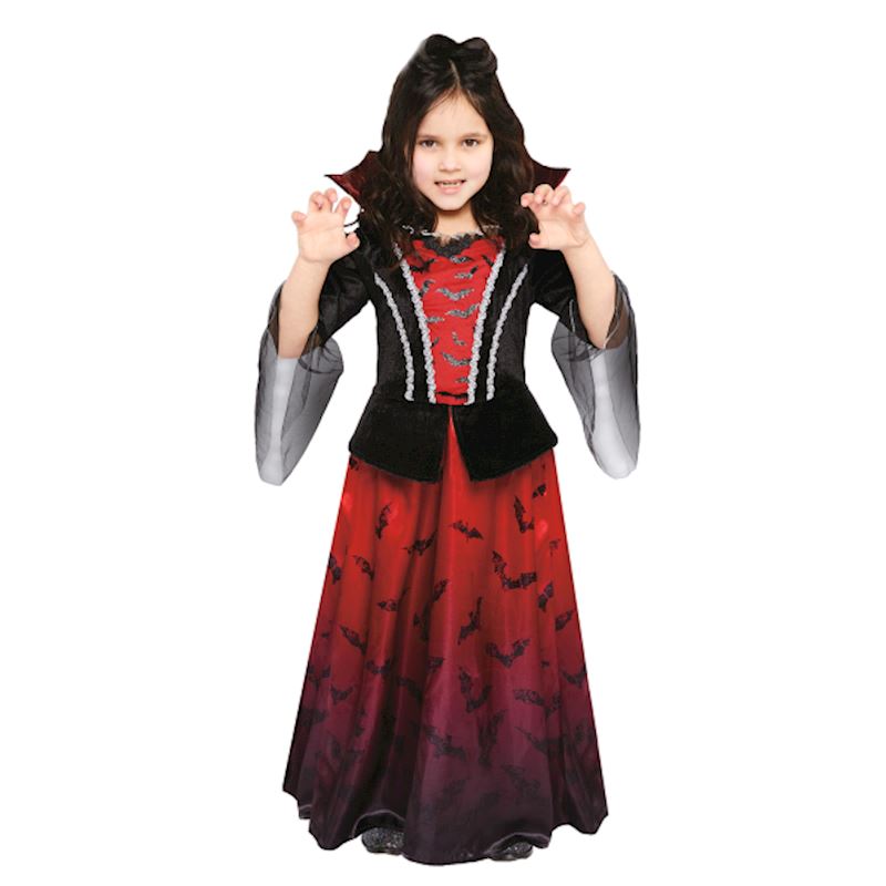 VAMPIRE COSTUME 5-6 YEARS