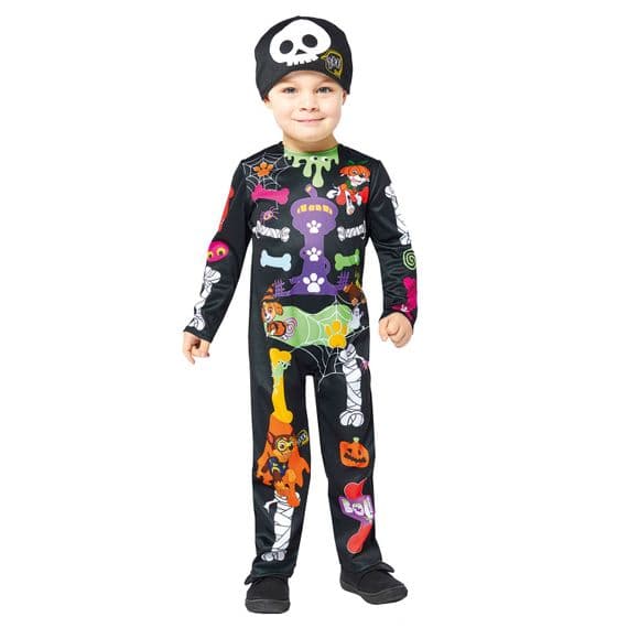 Paw Patrol Skeleton Costume 2-3 Years