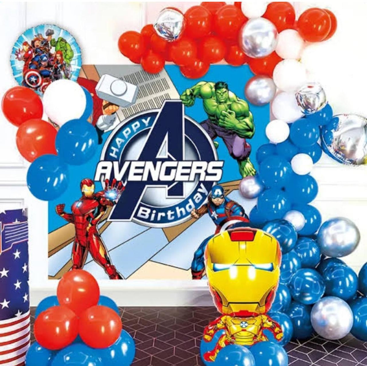 DIY AVENGERS BALLOON SET