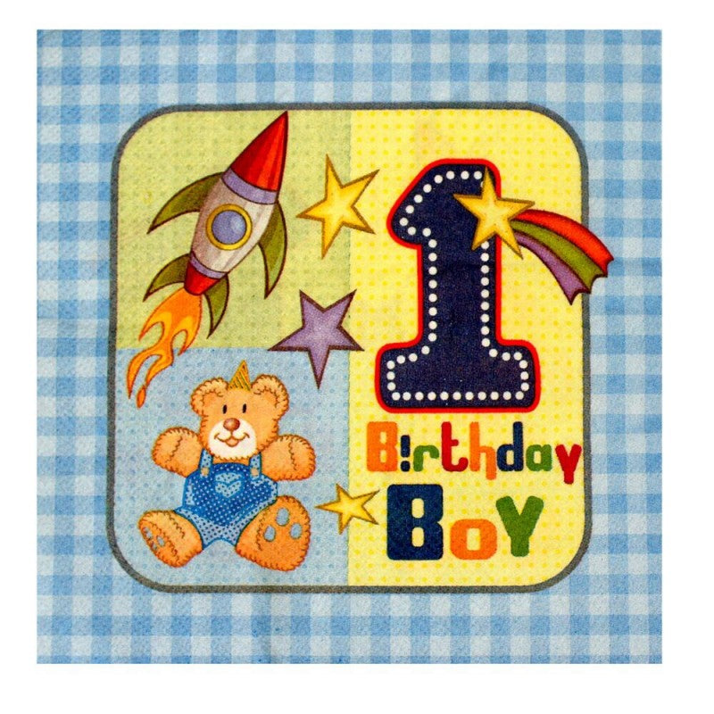 BABY 1 BOY NAPKIN