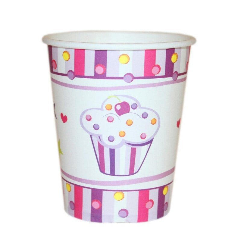 Cupcake Party Pink Cups