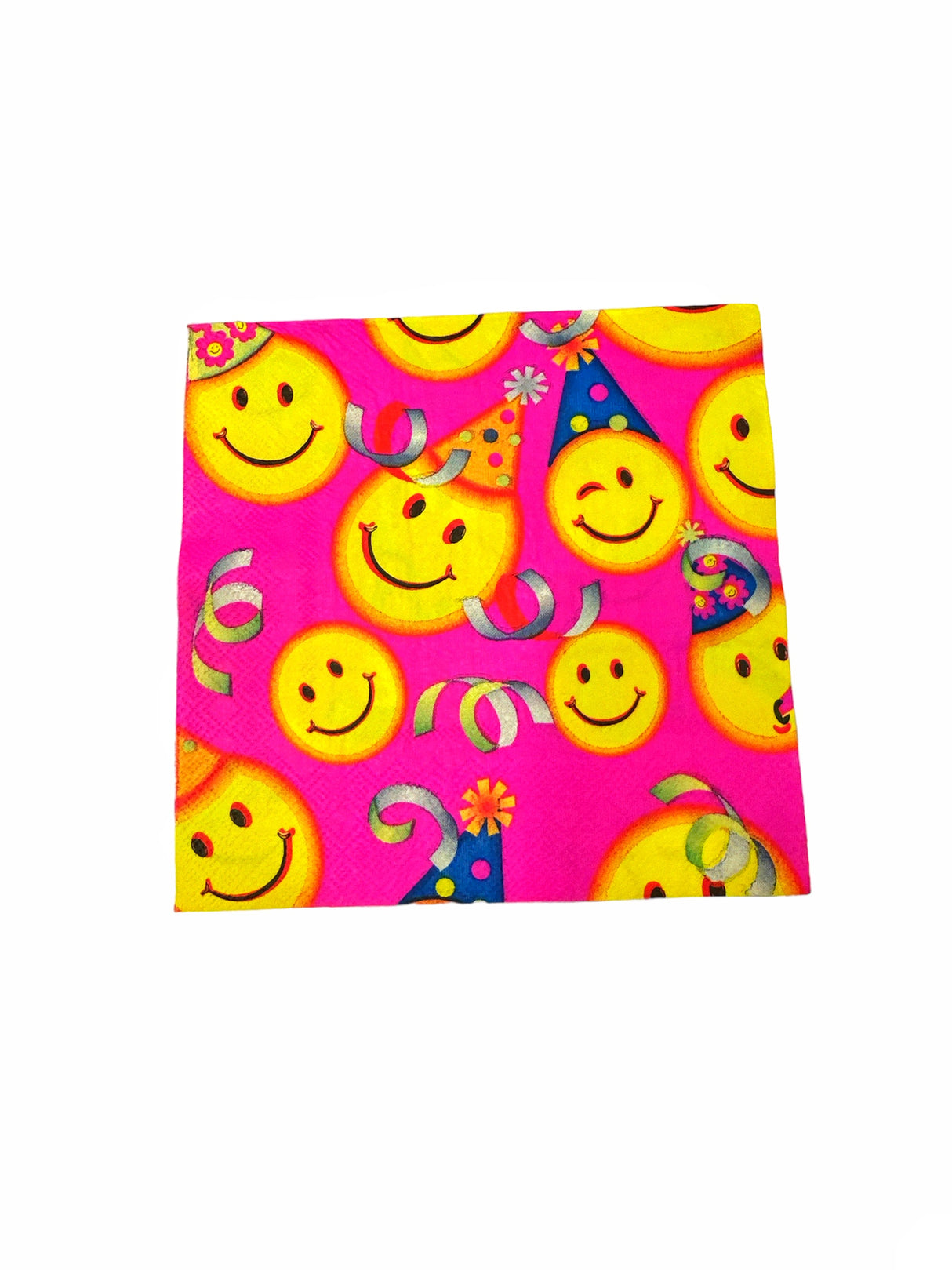 EMOJI SMILEY FACE NAPKIN