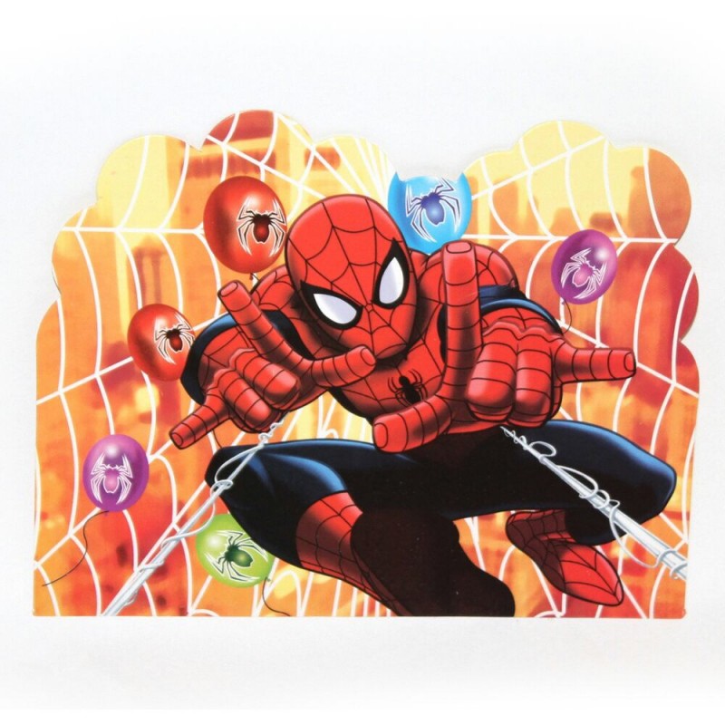 SPIDER MAN INVITATIONS