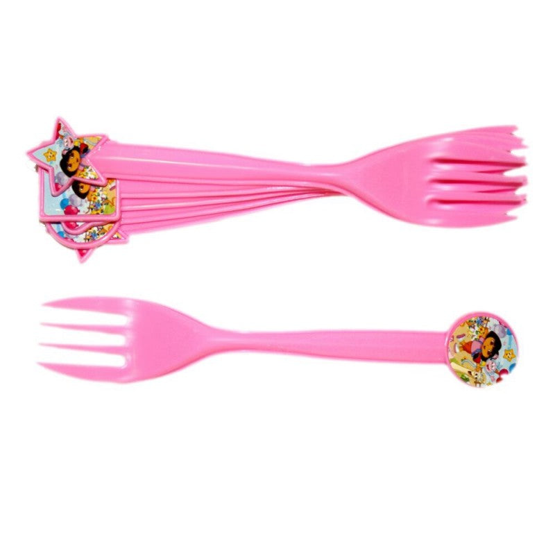 Dora The Explorer plastic Forks