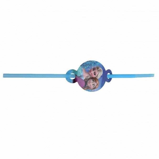 FROZEN ANNA & ELSA STRAWS