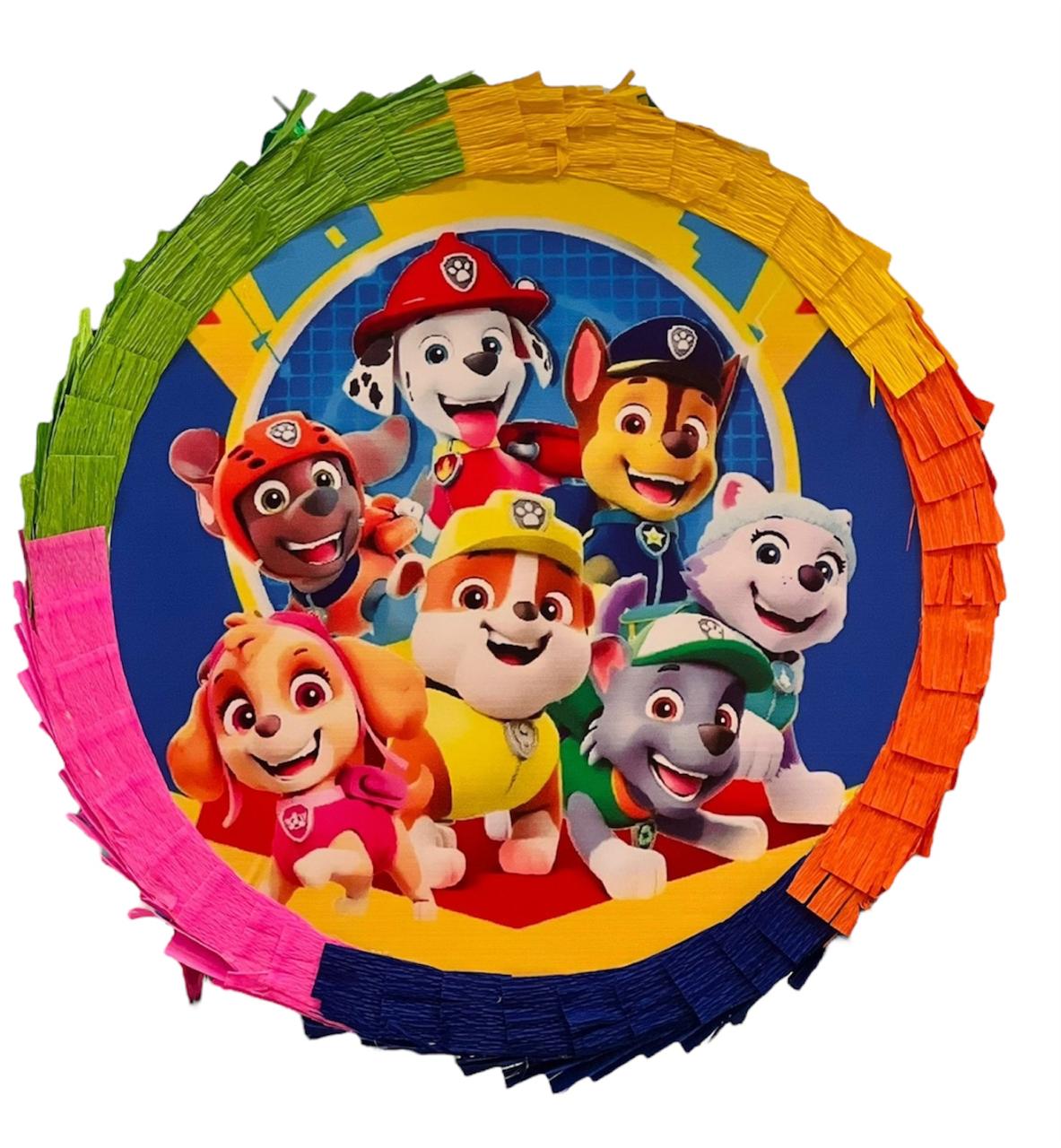 PAW PATROL COLORS PINATA