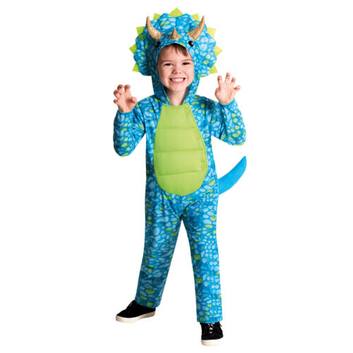 COSTUME BLUE DINO 6-8 YEARS