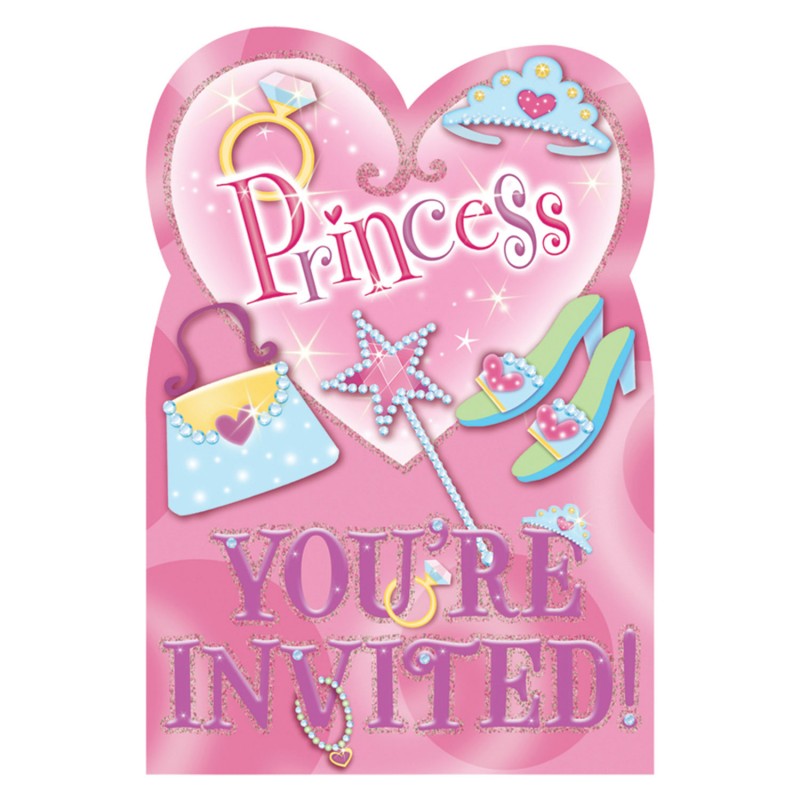 PRINCESS INVITATIONS