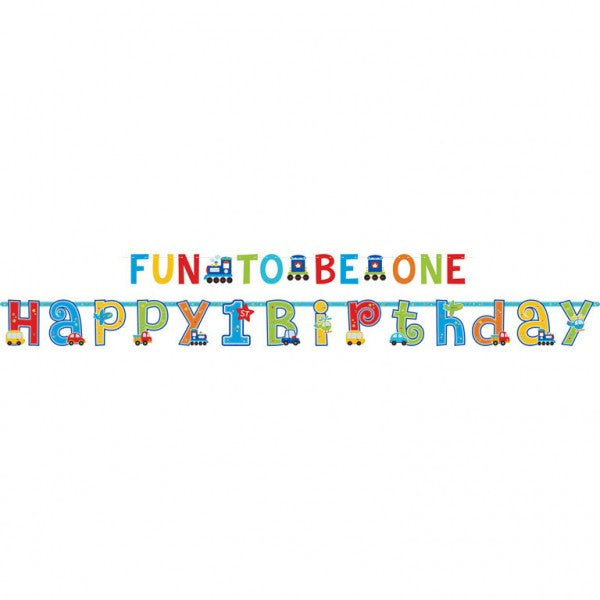 Fun To Be One BOY BANNER