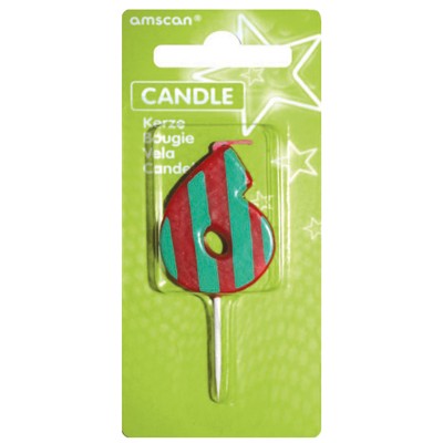 PICK CANDLE 6 DOTS - STRIPS