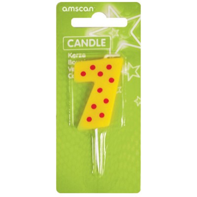 PICK CANDLE 7 DOTS - STRIPS