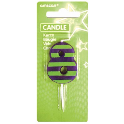 PICK CANDLE 8 DOTS - STRIPS