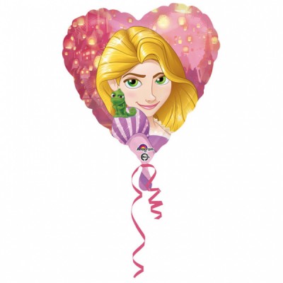 Rapunzel Heart Balloon