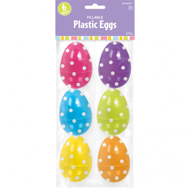 EGGS POLKA DOTS LRG