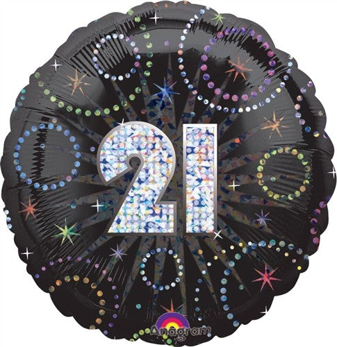 Time To Party 21 Balloon