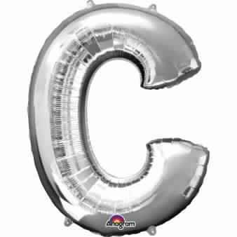 Super Shape Letter - Silver