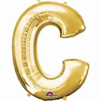 Super Shape Letter - Gold