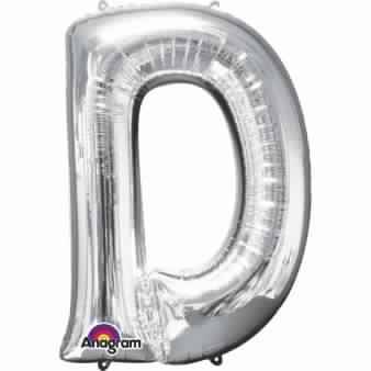 Super Shape Letter - Silver