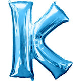 Mini Blue Foil Balloon - Letter