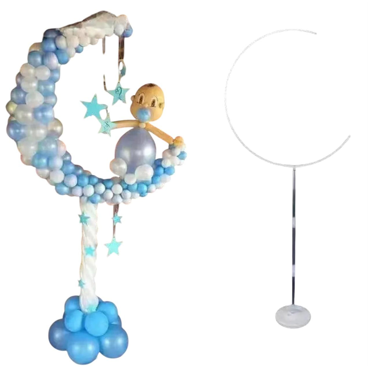 CRESCENT SHAPE BALLOON STAND