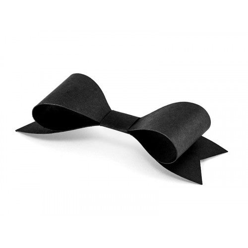 Paper Decoration Bows - Black