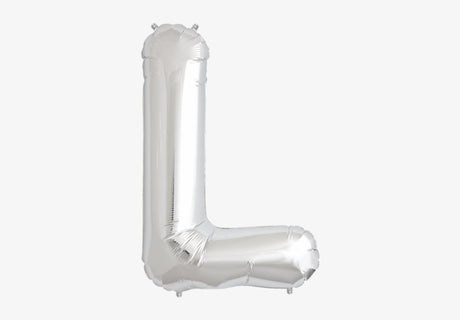 Mini Silver Foil Balloon - Letter