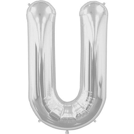 Mini Silver Foil Balloon - Letter