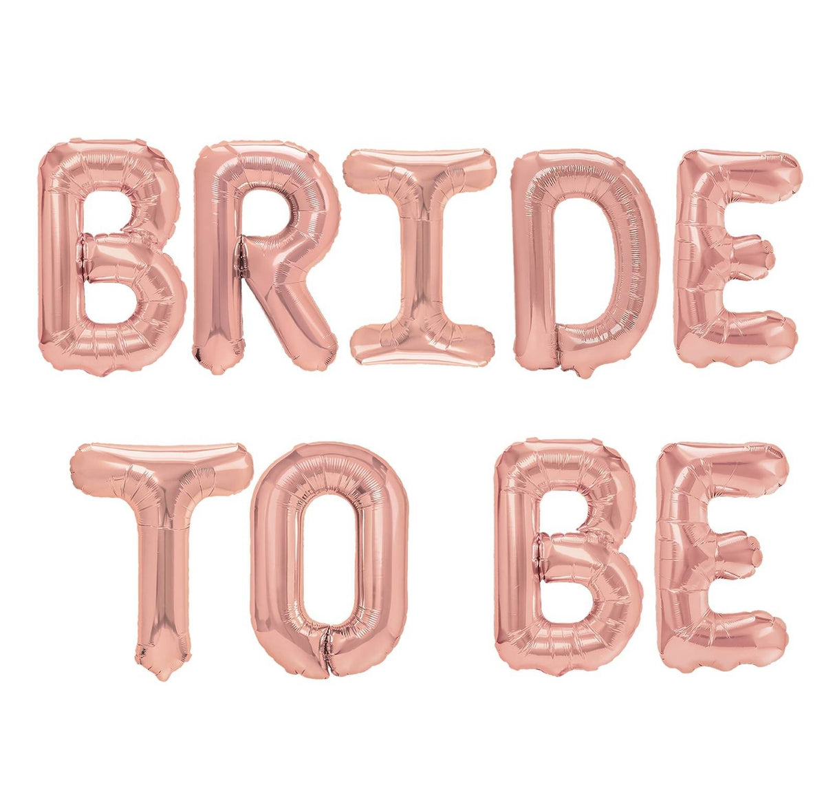 "Bride to be Set ROSE Gold Color "