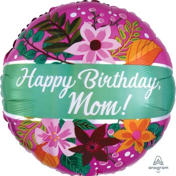 Happy Birthday Mom Balloon