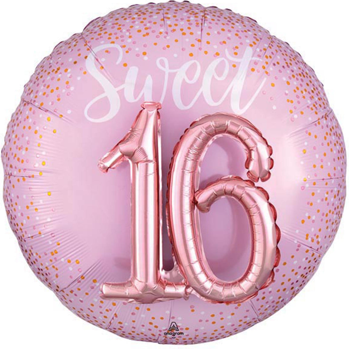 Sweet 16 Jumbo Shaped Foil Balloon