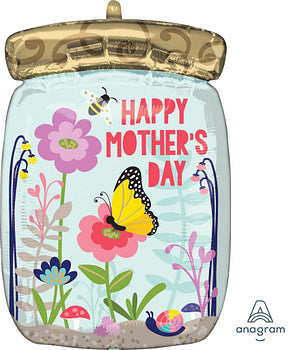 Happy MotherÃ¢â‚¬â„¢s Day Mason Jar Balloon