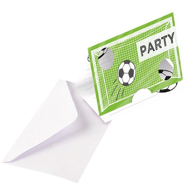 FOOTBALL KICKER INVITATIONS