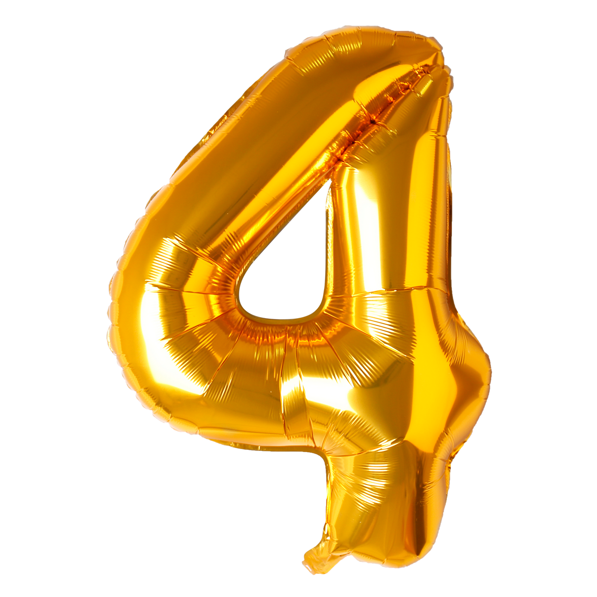 Number Balloon Gold