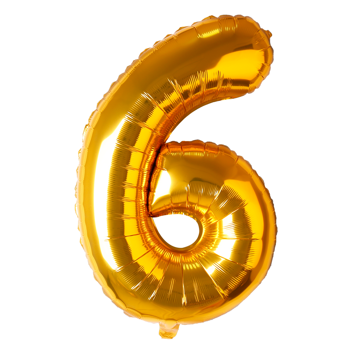 Number Balloon Gold