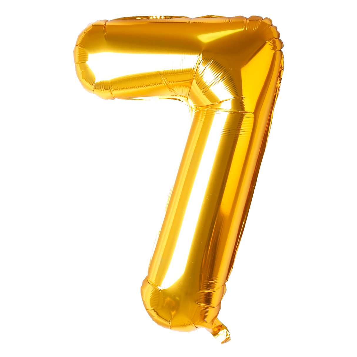 Number Balloon Gold