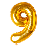 Number Balloon Gold