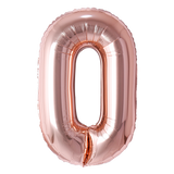 Number Balloon Rose gold