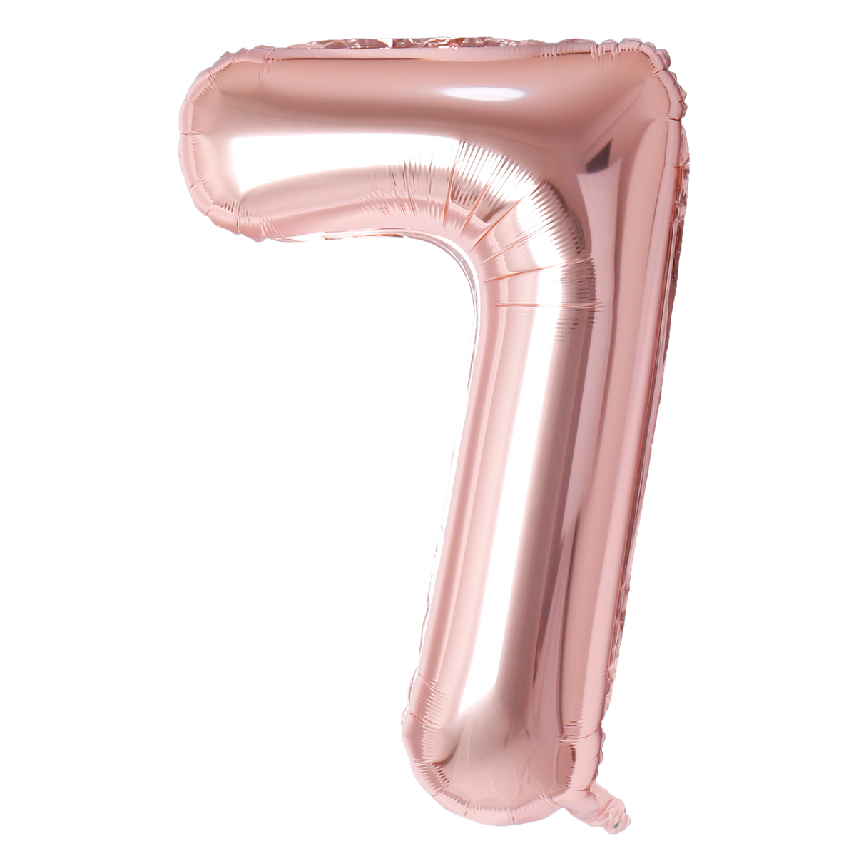 Mini Rose Gold Foil Balloon - Number