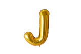 Mini Letter Balloons Gold