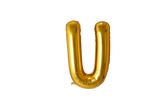 Mini Letter Balloons Gold