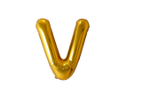 Mini Letter Balloons Gold