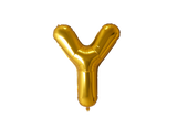 Mini Letter Balloons Gold