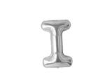 Mini Letter Balloons Silver