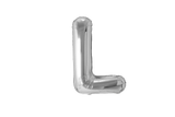 Letter Balloons Silver